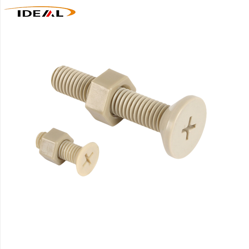 Scriúnna Peek Pan Head Machine le haghaidh Fastening Plaisteacha Beachtais